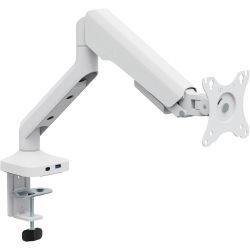 Кронштейн настільний для монітора 17-40" OfficePro MA451W, White, VESA 100x100 мм/75x75 мм, регулювання (повороту, нахилу, обертання, висоти), навантаження до 12 кг - Картинка 3