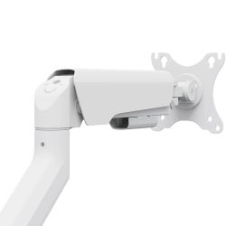 Кронштейн настільний для монітора 17-40" OfficePro MA451W, White, VESA 100x100 мм/75x75 мм, регулювання (повороту, нахилу, обертання, висоти), навантаження до 12 кг - Картинка 7