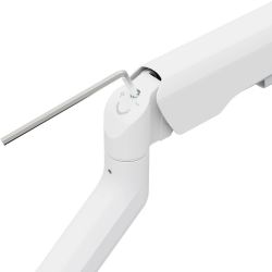 Кронштейн настільний для монітора 17-40" OfficePro MA451W, White, VESA 100x100 мм/75x75 мм, регулювання (повороту, нахилу, обертання, висоти), навантаження до 12 кг - Картинка 8