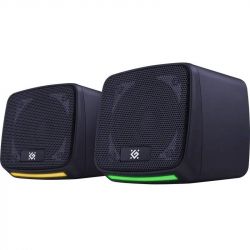 Акустическая система 2.0 Defender J3, Black, 6 Вт, 3.5 мм, LED подсветка, питание от USB, 1 м (65963) - Картинка 2