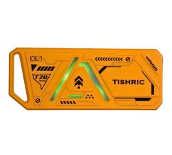������ ������� TISHRIC T20, Orange, M.2, Type-C 3.1 Gen2, 1xM.2 NVMe / SATA, ������ 2230/2242/2260/2280, RGB ���������, ����������� ������