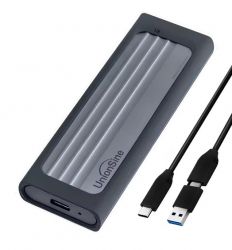 �������� ������ M.2 NVME SSD USB 3.0 + Type-C UnionSine US-E320-NVME-10G