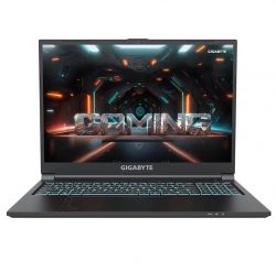 ������� 16" Gigabyte G6 KF 2024 (KF-H3EE894KD) Gray, 16" (1920x1200, IPS, 165��), Intel Core i7-13620H (10x3.6-4.9GHz), RAM 16Gb DDR5, SSD 1Tb, GeForce RTX 4060 8Gb, MicroSD, LAN, Wi-Fi 6E, BT 5.2, 2xTypeC/USB 3.2/USB 2.0, HDMI, mini DP, 54wh, DOS