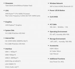 Неттоп Beelink EQR5, Grey, Ryzen 5 Pro 5650U (6x2.3-4.2 GHz), 16Gb DDR4 3200 MHz SO-DIMM, 500Gb SSD NVMe, 1xM.2 2280, Radeon RX Vega 7, WiFi 6, Bluetooth 5.2, 2xGLan, Type-C / 3xUSB 3.2 / 1xUSB 2.0, 2xHDMI, Windows 11 Pro - Картинка 6