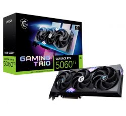 ³�������� GeForce RTX 5060 Ti, MSI, GAMING TRIO, 16Gb GDDR7, 128-bit, HDMI/3xDP, 2587/28000 MHz, 16-pin (G506T-16GT)