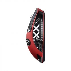 ���� ������������ Attack Shark X3, Red (Tape), Bluetooth 5.2 / USB 2.4GHz / Type-C, ���������� (������ PixArt PAW3395), �� 26 000 dpi, 50G, 650IPS, 5 ������, ������������� Kailh GM 8.0, �����������, 49 � - �������� 4