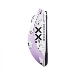 ���� ������������ Attack Shark X3, Purple (Tape), Bluetooth 5.2 / USB 2.4GHz / Type-C, ���������� (������ PixArt PAW3395), �� 26 000 dpi, 50G, 650IPS, 5 ������, ������������� Kailh GM 8.0, �����������, 49 � - �������� 4