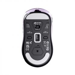 ���� ������������ Attack Shark X3, Purple (Tape), Bluetooth 5.2 / USB 2.4GHz / Type-C, ���������� (������ PixArt PAW3395), �� 26 000 dpi, 50G, 650IPS, 5 ������, ������������� Kailh GM 8.0, �����������, 49 � - �������� 5