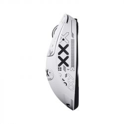 ���� ������������ Attack Shark X3, White (Tape), Bluetooth 5.2 / USB 2.4GHz / Type-C, ���������� (������ PixArt PAW3395), �� 26 000 dpi, 50G, 650IPS, 5 ������, ������������� Kailh GM 8.0, �����������, 49 � - �������� 4