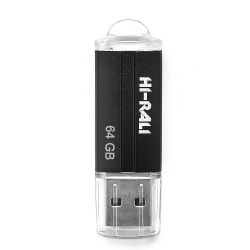   USB 64Gb Hi-Rali Corsair, Black, USB 2.0 (HI-64GBCORBK)