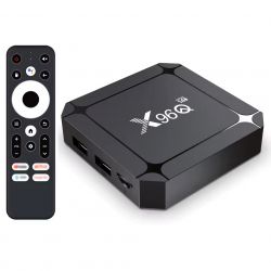 ��-��������� X96Q, Black, Rockchip RK3518 (4 ����), 2Gb, 16Gb, WiFi 6 / Bluetooth, RJ45, 1xUSB 3.0 / 1xUSB 2.0, microSD, Android 14, ����� ��