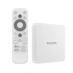- Kickpi KP1, White, Amlogic S905Y4 (4 ), 2Gb, 32Gb, WiFi 5 / Bluetooth, RJ45, 2xUSB 2.0, microSD, S/PDIF, Android 11,  