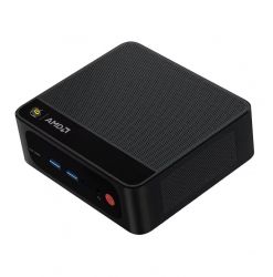  Beelink SER5 MAX, Black, Ryzen 7 6800H (8x3.2-4.7 GHz), 32Gb LPDDR5, 500Gb SSD NVMe, Radeon 680M, WiFi 6, Bluetooth 5.2, 2.5GLan, 3xUSB 3.2, Type-C, HDMI/DP, Windows 11 Pro,  VESA   (BLSER5M6800H32500BK)
