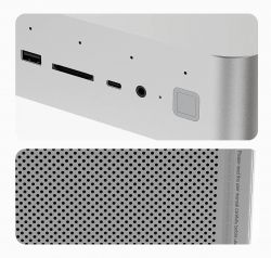 Неттоп Beelink GTi13 Ultra, Silver, Core i9-13900HK (14x2.6-5.4 GHz), 32Gb DDR5 5200 MHz SO-DIMM (2/2), 1Tb SSD NVMe Gen4, Iris Xe Graphics, WiFi 6, Bluetooth 5.2, 2x2.5GLan, 2xType-C / 5xUSB 3.2, HDMI/DP, Windows 11 Pro (BLGTI1313900HK321TBSL) - Картинка 2