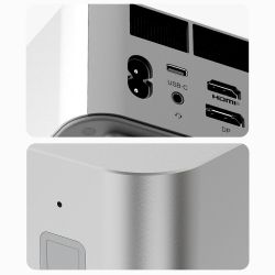 Неттоп Beelink GTi13 Ultra, Silver, Core i9-13900HK (14x2.6-5.4 GHz), 32Gb DDR5 5200 MHz SO-DIMM (2/2), 1Tb SSD NVMe Gen4, Iris Xe Graphics, WiFi 6, Bluetooth 5.2, 2x2.5GLan, 2xType-C / 5xUSB 3.2, HDMI/DP, Windows 11 Pro (BLGTI1313900HK321TBSL) - Картинка 3