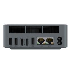 Неттоп Beelink EQR6, Black, Ryzen 7 6800H (8x3.2-4.7 GHz), 32Gb LPDDR5, 500Gb SSD NVMe, 1xM.2 2280, Radeon 680M, WiFi 6, Bluetooth 5.2, 2xGLan, 3xUSB 3.2, Type-C, 2xHDMI, Windows 11 Pro, кріплення VESA у комплекті (BLEQR66800H32500BK) - Картинка 3