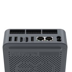 Неттоп Beelink EQR6, Black, Ryzen 7 6800H (8x3.2-4.7 GHz), 32Gb LPDDR5, 500Gb SSD NVMe, 1xM.2 2280, Radeon 680M, WiFi 6, Bluetooth 5.2, 2xGLan, 3xUSB 3.2, Type-C, 2xHDMI, Windows 11 Pro, кріплення VESA у комплекті (BLEQR66800H32500BK) - Картинка 4