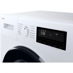 Стиральная машина SamsunWW80FG3M05AWLF, White, 8кг, фронтальная, 14 программ, дисплей, инвертоный двигатель, 1400 об/мин, класс энергопотребления A+++, с функцией пара, 85x45.6x60 - Картинка 7