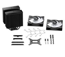 ����� ��� ���������� be quiet! Pure Rock Pro 3 LX, Black, 2x120 �� (2000 ��/���), ARGB, ��� Intel 1851/1700/1200/1150/1151/1155/1156, AMD AM5/AM4, �� 250 ��, ������ 155 �� (BK043) - �������� 4