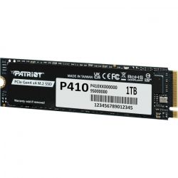 ������������ ����������� SSD 1Tb, Patriot P410, PCI-E 4.0 x4, M.2 2280, 3D TLC, 5000/4500 ��/� (P410P1TBM28H) - �������� 3