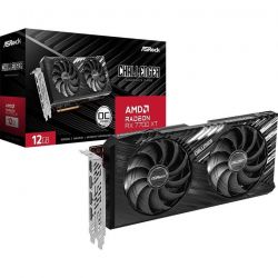  Radeon RX 7700 XT, ASRock, Challenger OC, 12Gb GDDR6, 192-bit, 1xHDMI/3xDP, 2584/18000 MHz, 2x8-pin (RX7700XT CL 12GO)