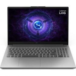 ������� 15" Lenovo LOQ 15IAX9E (83LK00CDRA) Luna Grey 15.6" (1920x1080, IPS, 144 ��), Intel Core i5-12450HX (8x3.1-4.4GHz), 16GB DDR5, SSD 512GB, GeForce RTX 4050 6Gb, LAN, WI-Fi 6, BT 5.2, 1xType-C/2xUSB 3.2, HDMI, 57Wh, DOS