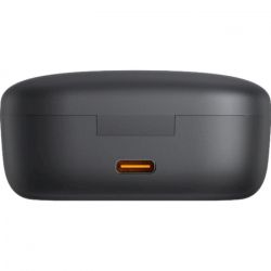 Наушники беспроводные Baseus Bowie E18, Black, Bluetooth 5.3, микрофон (ENC), динамики 10 мм, кейс, 2x40 mAh / 400 mAh, Type-C, IPX4 - Картинка 5