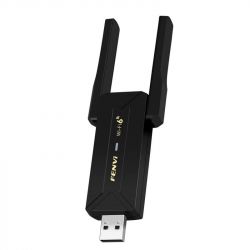   USB Fenvi FU-AX900 (RTL8851BU), USB 3.0, WiFi 6 802.11ax/ac/a/b/g/n Dual Band 5Ghz-600Mbps; 2.4Ghz-286Mbps (900Mbps), Bluerooth 5.3, OFDMA+MU-MIMO, 2xHigh gain Antenna