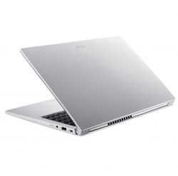Ноутбук 15" Acer Aspire Lite AL15-33P-38GK, Pure Silver, 15.6" (1920x1080, IPS, 60Hz), Intel Core 3 N355 (8x1.9-3.9 GHz), 16Gb DDR5, 512Gb NVMe, Intel UHD, WiFi 6, BT 5.1, Web, 1xType-C/1xUSB 3.2/1xUSB2.0, HDMI, 53 Wh, DOS (NX.DDPEX.001) - Картинка 4