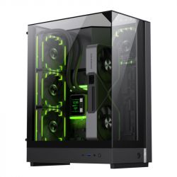 ������ GameMax T20, Black, ��� �� (������ SFX-L), Mid Tower, ��� MicroATX / Mini-ITX, 1xType-C / 1xUSB 3.0, ����. CPU - 160 �� / VGA - 382 ��, 2x120 �� ARGB, ����, ������� �� ������ ������ �� ������������� ����