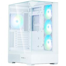 ������ Zalman P40 Prism Plus, White, Mid Tower, ��� ��, ��� ATX / Micro ATX / Mini ITX, 1xType-C / 2xUSB 3.0, ����. CPU - 165 �� / VGA - 420 ��, 4x120 �� ARGB, �������, ������� � �������� ������ �� ����������� ������