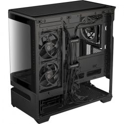 ������ Asus Prime AP202 ARGB Tempered Glass Black, ��� ��, Mini Tower, ��� Micro-ATX / Mini-ITX, 2xUSB 3.2 / 1xType-C, ����. ����� - 175 �� / ����. ���������� - 420 ��, 3x120 mm ARGB, ������� ������ �� ����������� ������ - �������� 8