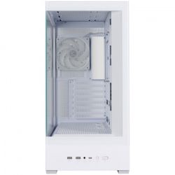 ������ Zalman P40 DS, White, Mid Tower, ��� ��, ��� ATX / Micro ATX / Mini ITX, 1xType-C / 2xUSB 3.0, ����. CPU - 165 �� / VGA - 420 ��, 4x120 �� ARGB, ������� � �������� ������ �� ����������� ������, LCD ����� (CPU / GPU / Time) - �������� 4