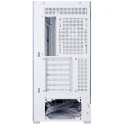 ������ Zalman P40 DS, White, Mid Tower, ��� ��, ��� ATX / Micro ATX / Mini ITX, 1xType-C / 2xUSB 3.0, ����. CPU - 165 �� / VGA - 420 ��, 4x120 �� ARGB, ������� � �������� ������ �� ����������� ������, LCD ����� (CPU / GPU / Time) - �������� 9