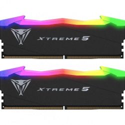 ' 16Gb x 2 (32Gb Kit) DDR5, 7600 MHz, Patriot Viper Xtreme 5 RGB, Black, 36-48-48-84, 1.45V,   (PVX532G76C36K)