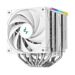 ����� ��� ���������� Deepcool AK620 DIGITAL SE, White, 2x120 ��, LCD �����, ARGB ���������, ��� Intel 1851/1700/1200/115x, AMD AM5/AM5, ������ 161 �� (R-AK620-WHADMN-GJD) - �������� 2