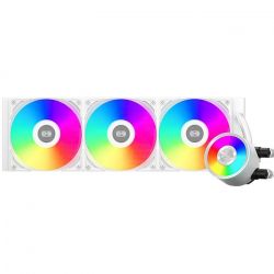 ������� �������� ����������� PcCooler DA360 Pro ARGB Digital, White, 3x120 ARGB PWM 500-2200RPM�10%, Intel: LGA115X/1200/1700/1851/20XX, AMD: AM4/AM5 (DA360PRO-WHAWXL-GL)