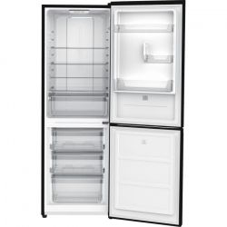 Холодильник Edler ED-355BLGD, Black, скло, двокамерний, з нижньою мор. камерою, No Frost, дисплей, загальний об'єм 281L, корисний об'єм 201L/80L, A+, 185x60x59.5см - Картинка 2