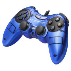  Esperanza GX400 "Fighter", Dark Blue, USB, ,  PC, 2  , 12  (EG105B) ( )
