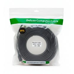 Кабель HDMI (M) - HDMI (M), 30 м, Black, GTL, V1.4 (GTLHMHM30V14BK) - Картинка 2