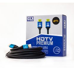  HDMI (M) - HDMI (M), 5 , Black, GTL, V2.0 (GTLHMHM5V20BK)