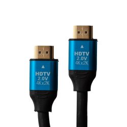 Кабель HDMI (M) - HDMI (M), 5 м, Black, GTL, V2.0 (GTLHMHM5V20BK) - Картинка 2