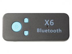 Аудио ресивер Wireless Bluetooth X6 3.5mm AUX Audio Stereo Music Home + TF-card (YT-ARWBX5)