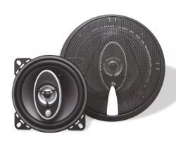 Автомобильная акустика SIGMA AS-D403 3-х полосная, коаксиальная, 10см, круглая, 35 Вт