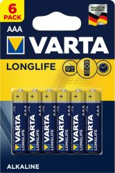  AAA (LR03), , Varta, 6 , 1.5V, Blister (Varta 4103 6x)