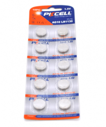 ��������� AG10/LR1130, PKCELL, 10 ��, Blister