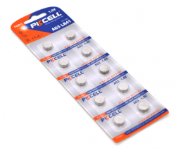 ��������� AG3/LR41, PKCELL, 10 ��, Blister
