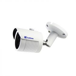 IP ������ EvoVizion IP-1.3-846 (PoE), 1.3 ��, 1/3" CMOS, 1280�960, H.264/JPEG/AVI, f=3.6 ��, ����/���, ��-����������� �� 30 �����, RJ45, IP66, 157x70x66 ��