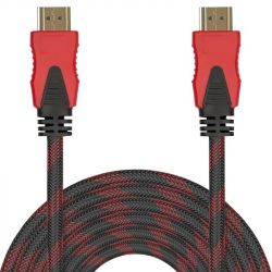  HDMI - HDMI, 25.0 , Black, V1.4, Merlion,  RED/Black (YT-HDMI(M)/(M)NY/RD-25m)