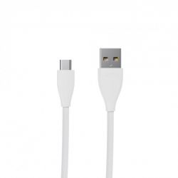  USB - micro USB 1  Maxxter White, 2.4,  (UB-M-USB-01W)